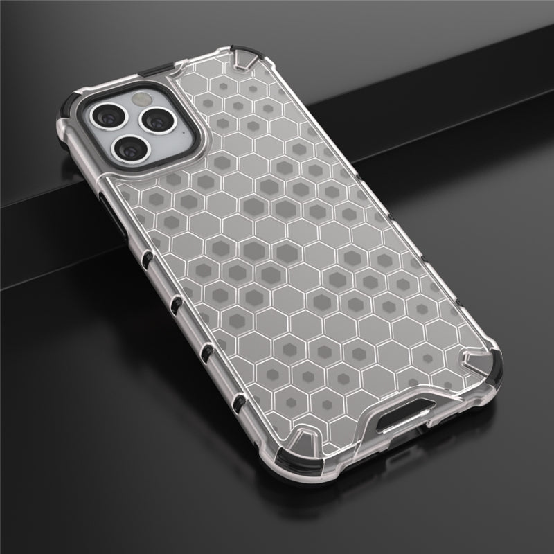 Shockproof Honeycomb Armour Phone Case - For iPhone 13 Pro Max - mosaccessories
